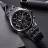 Casio Edifice Series Three Dial Six Needle Artificial Sapphire Mirror Fashion Classic Waterproof Solar Quartz Movement Watch EFB-670SBC-1AVUPR
