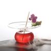 Creative UFO Cocktail Glass Bar Restaurant Glassware Tableware Flying Saucer Smoothie Juice Cup Japan Cuisine Dry Ice Art Plate