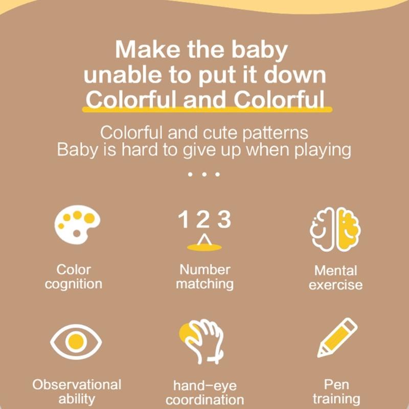 Интерактивная ходячая бусина-игрушка для дошкольников Магнитный лабиринт-головоломка Развивает координацию рук и глаз Навыки логического мышления