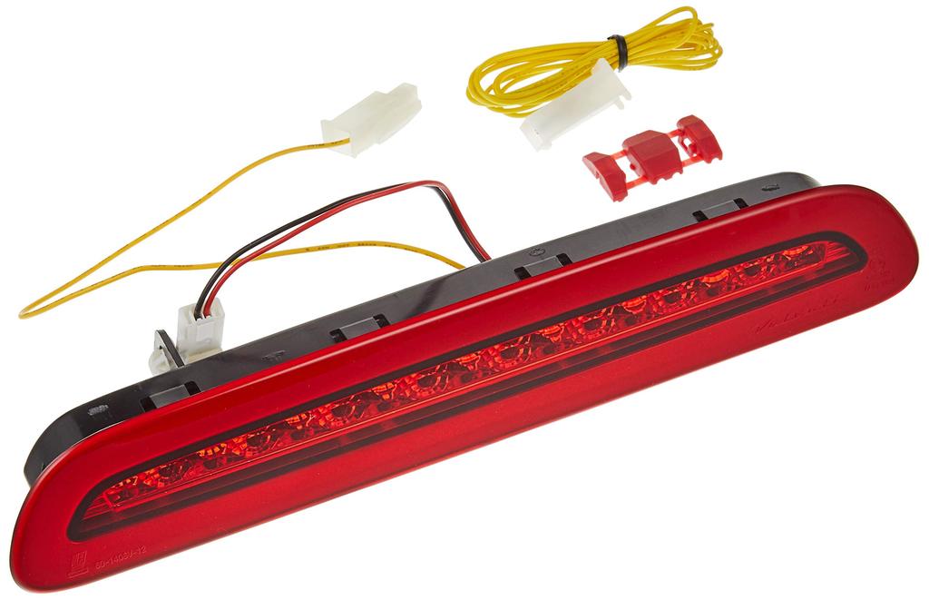 VALENTI Jewel LED Дополнительный стоп-сигнал 17 светодиодов Красный для 3-го поколения поздней серии 200 с мая 2012 года Линза/Хром HT200ACE-RC-1 Hiace/RegiusAce