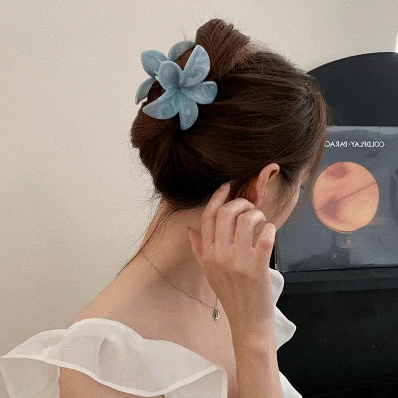 Цветочные заколки для волос Летние пляжные женские дорожные заколки для волос в стиле бохо Шпильки для волос для девушек Модные аксессуары для волос Заколки Головные уборы