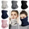 Plush Neck Scarf Velvet Cycling Scarf Windproof Headgear Sports Bandana  Running