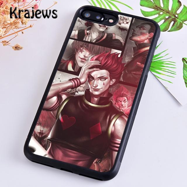 Чехол для телефона Krajews Anime Hunter X Hunter Hisoka для iPhone 14 5 6s 7 8 plus X XR XS 11 12 13 pro max Samsung S21 S22 ultra