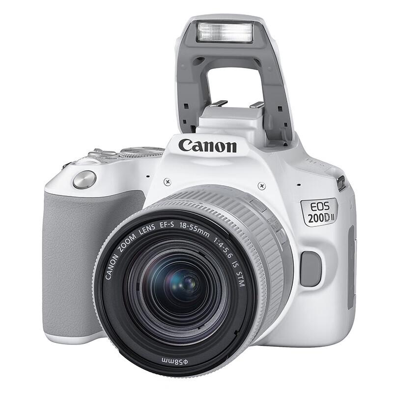 Canon EOS 200D II DSLR Camera with EF-S 18-55mm Lens Kit (CN version)