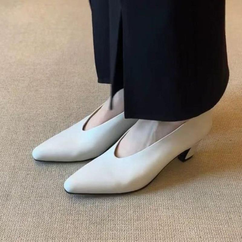 Мода Новый Стиль Острый Носок Женские Сандалии Туфли на Высоком Каблуке Женские Шлепанцы Слингбэк Тренд Платье Мелкие Лоферы Лето Элегантные Туфли