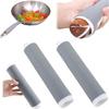 3Pcs Antiscalding Pots Handle Heat Insulation Silicones Handle Cover Easily Use