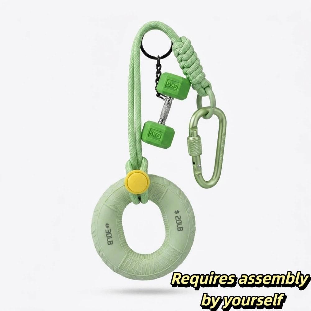 Skin-Friendly Stress Relief Toy Soft Silicone Hand Grip Ring Silicone Fidget Toy Key Chains