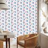 Whales Wallpaper White, Blue and Azure for Living Room and Bedroom 50x1000