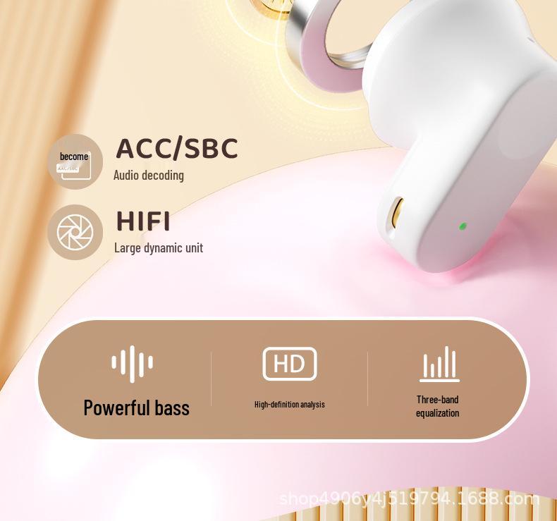 Беспроводные Bluetooth-наушники Sanrio Q1 полувкладыши для спорта и игр