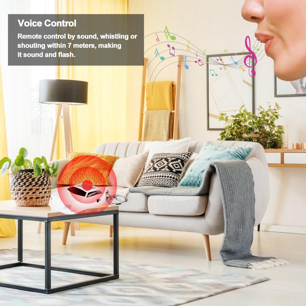 Small Key Finder, Anti-Lost Alarm, for Wallets Suitcases Pets Bags