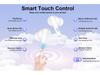 Bluetooth-наушники TW549: Сверхдлительное время работы от аккумулятора, Активное шумоподавление (ANC), Дисплей, Беспроводные