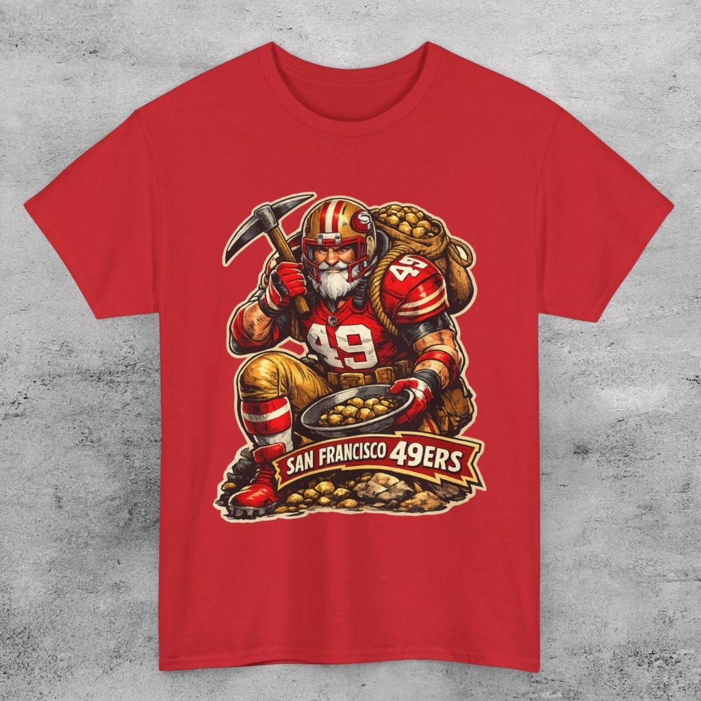San Francisco 49ers Art STYLE LOGO UNISEX T Shirt Niners Tee