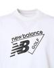 Свитшот с круглым вырезом для гольфа 7 [New Balance] С коротким рукавом (Эластичный, Отводящий влагу) / Мужской / 012-6164002 030_Белый [3L]