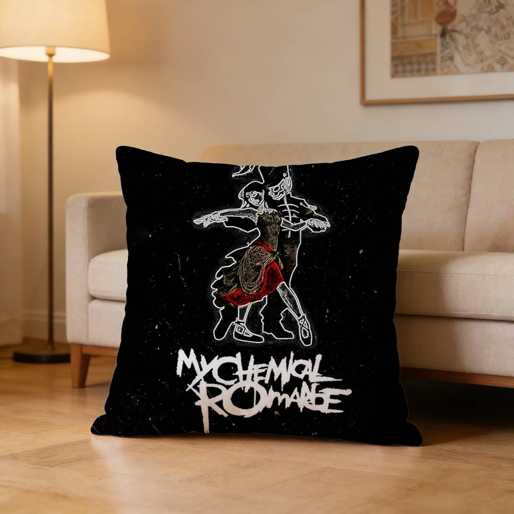Моя CChemical RRomance MCR Наволочка С Рисунком Печатная Наволочка Для Гостиной Подушка На Диван