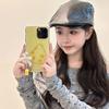 Простые линии желтый сыр подходит для iPhone 15 чехол для мобильного телефона Apple 16 защитный чехол 14 с подвеской 13