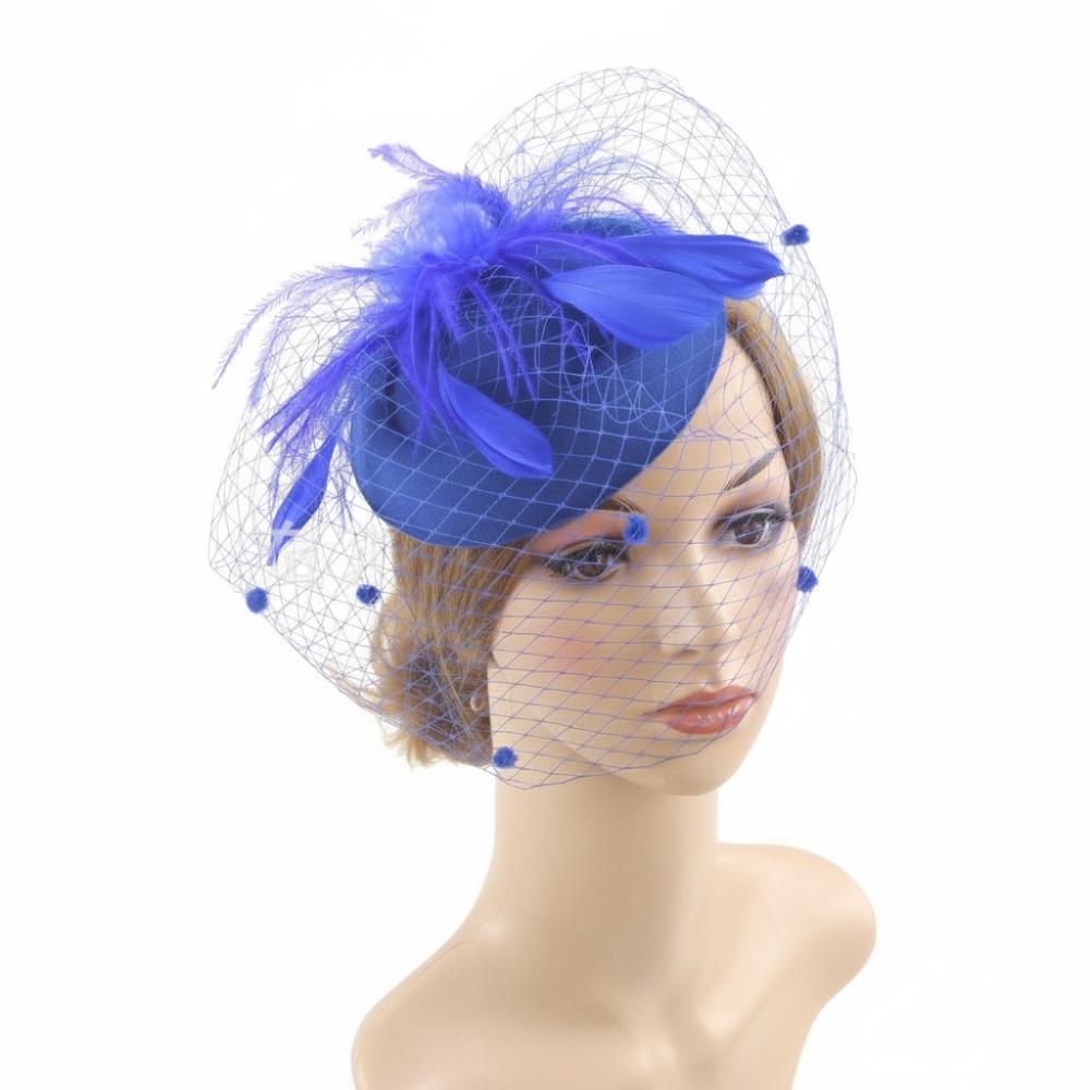 Fishnet Veil Felt Fascinator Hat Elegant Pillbox Hats New Wedding Veil Hat Wedding Party