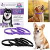 3/4 Pcs Dogs Calming Pheromone Collars Pets Relieve Anxiety Adjustable Comfortable Collar For Puppy Kitten Large Dog Accessories