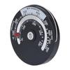 Magnetic Stove Thermometer 0‑500 Celsius  Aluminum Alloy Dial Plate High Accuracy Thermometer Gauge for Fireplace