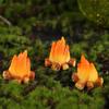 Resin Bonfire Model Miniature Decoration Campfire Toy Artificial Bonfire Resin Craft Ornament Campfire Miniature
