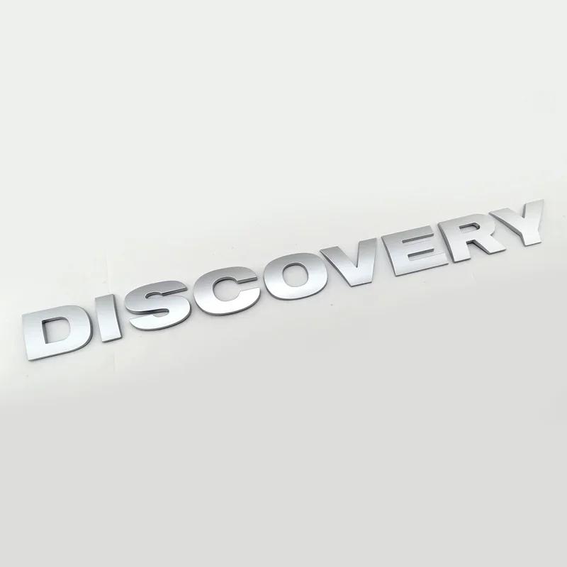 3D ABS Letters Logo Car Front Hood Badge Bonnet Sticker Land Rover Discovery Sports Emblem Discovery 4 3 5 2 TD5 Accessories SA3