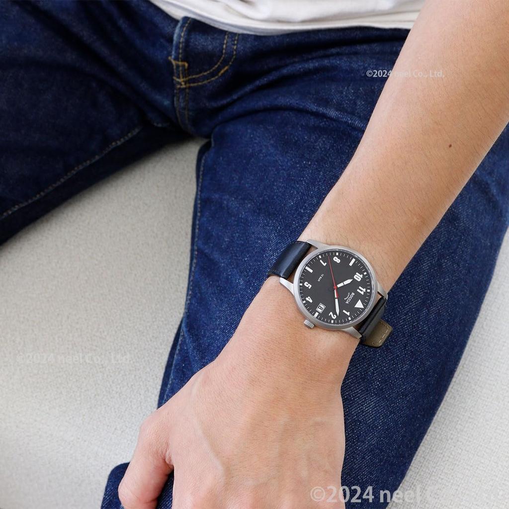 Watch Black [Boccia Titanium] 3650-01 Men's