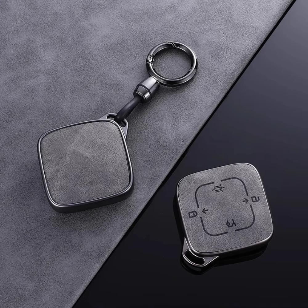 Портативный чехол для ключей для ZEEKR 001 ZEEKR X 2023 2024 Чехол для ключа дистанционного управления автомобилем Брелок Держатель Защитная оболочка Брелок Аксессуары