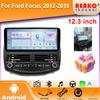 Android QLED экран 12.3INCH DSP RDS для Ford Focus 2012-2018 автомобильный радиоприемник мультимедиа видеоплеер GPS Carplay стерео 4G 5G WIFI