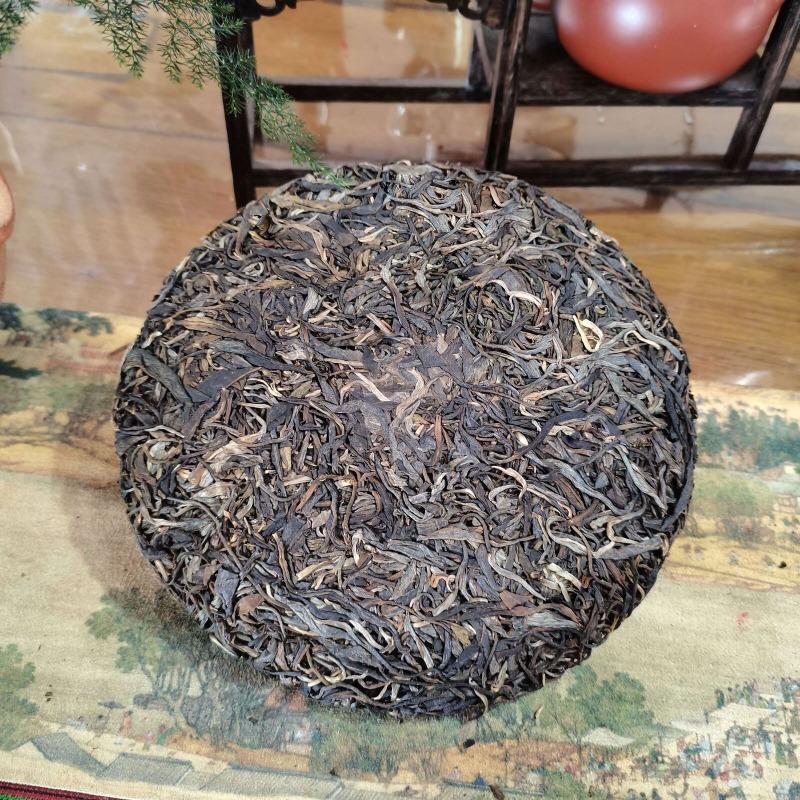 Варварский кирпичный старый чистый материал Пуэр, прессованный вручную чайный пирог 357г/12.59унц.