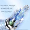 1M 1.5M 2M USB-C To Type C Color Cable For 15 Pro Max PD 60W Fast Charging For Xiaomi Samsung Weaving Cable Accessories