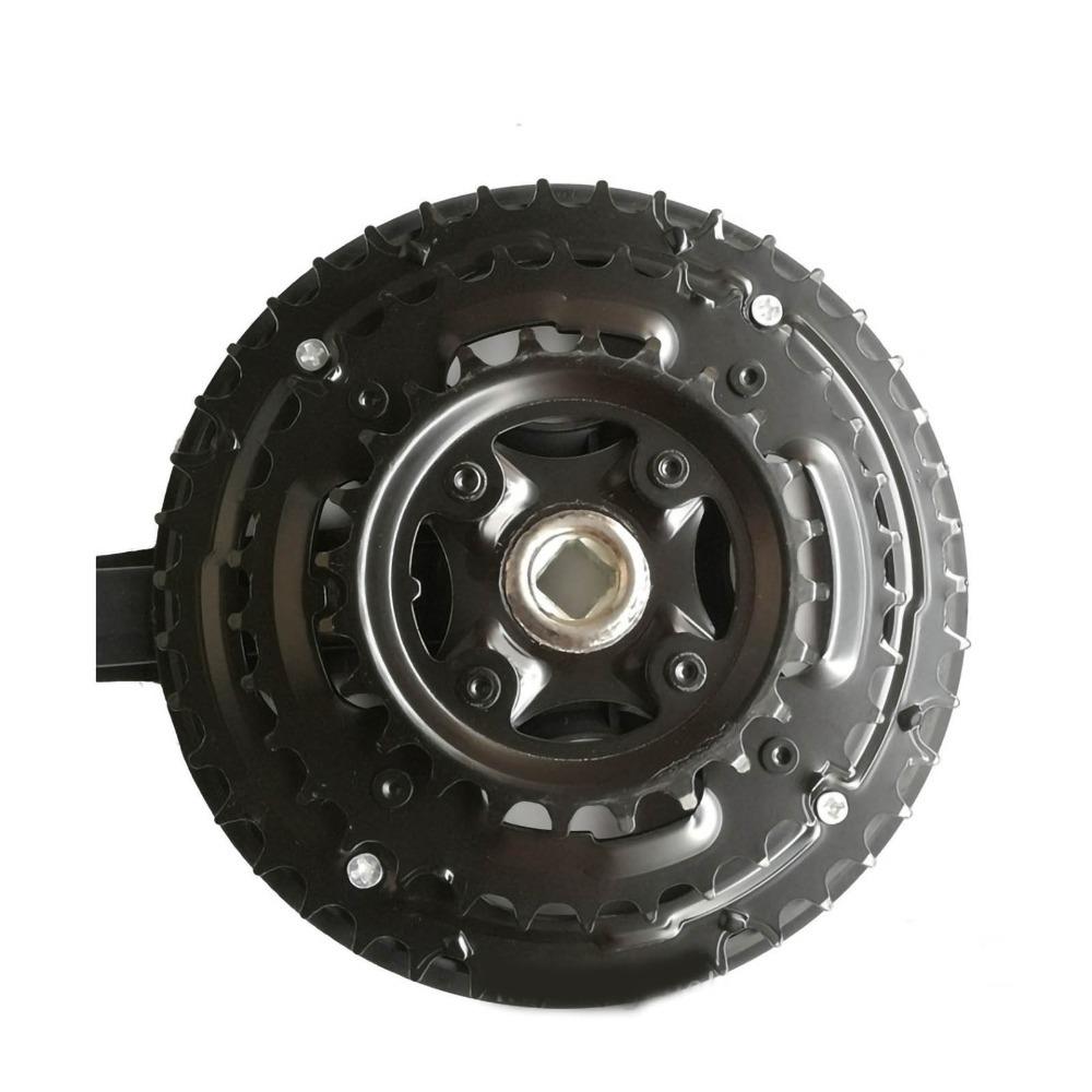 42T 3 Chip Mountain Bike Crankset Iron Bike Crankset Disc Durable Bike Sprocket Road Bikes