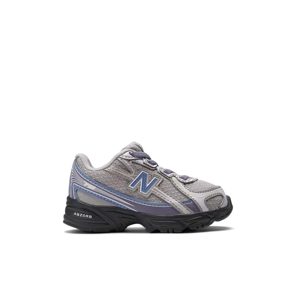New Balance Nb 740 Туфли для ходьбы с круглым носком на шнуровке, на толстой подошве, низкие, для малышей I7401TU