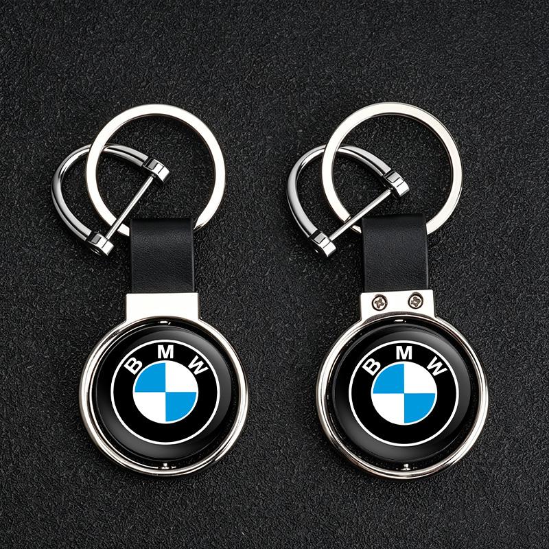 1PC Double-Sided Logo Keychain Luxury Car Keychain for BMW 1 3 4 5 6 7 Series X1 X3 X4 X5 X6 G20 G38 F20 F39 F48 E46 E60 E36 E39 gzsh02