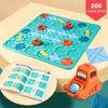 Kids Logical Road Builder Toy STEM Puzzles Board Game Brain Teaser Preschool Learning Educational Track Building