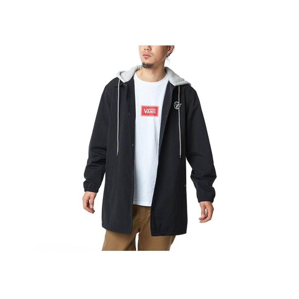 Vans Спортивная повседневная куртка Мужские куртки Черный VN0A4BPABLK