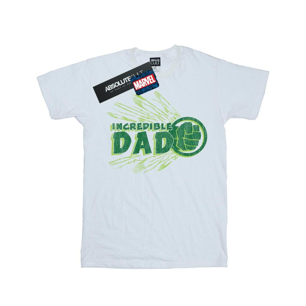 Marvel Mens Hulk Incredible Dad T-Shirt