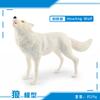 Симуляция Статичная Лесное Животное Белый Волк Модель Волчонок Арктический Волк Рычащий Волк Статический Набор Украшений Игрушка