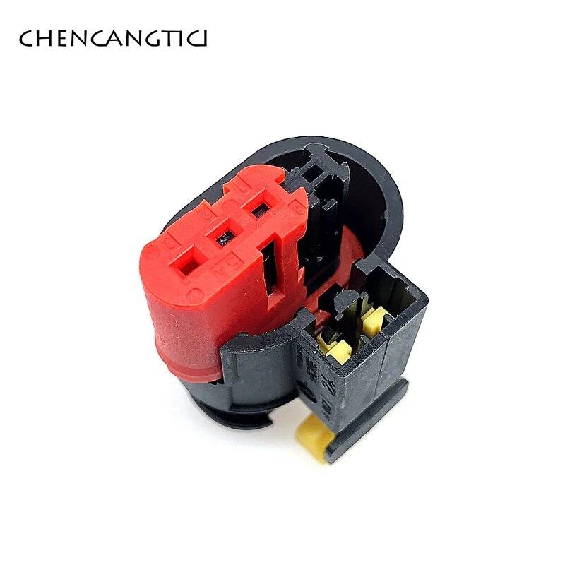 1 Set 2/3 Pin Tyco Auto Wire Harness Connector Sealed Sensor Fuel Injector Ignition Coil Socket Plug 284426-1 284425-1