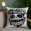 Группа Cool G-Gorillaz Наволочка Мягкий Короткий Плюш Двусторонний Принт Домашний Декор Машинная Стирка Наволочка Подарок