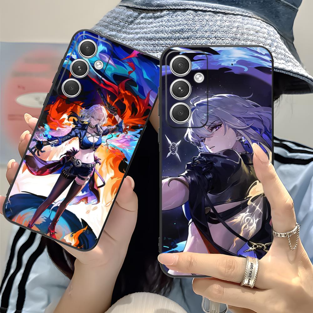 Чехол для телефона Wuthering Waves Galbrena для Samsung Galaxy S26 S25 S24 S23 S22 S21 S20 Note20 Plus FE Ultra Цветная обложка Cover