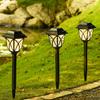 1/2/4/6/8pcs Led Solar Lights For Garden Decoration Outdoor Waterproof LED Landscape Light Ground Solar Power Yard Lawn Lamp Pathway Lights
