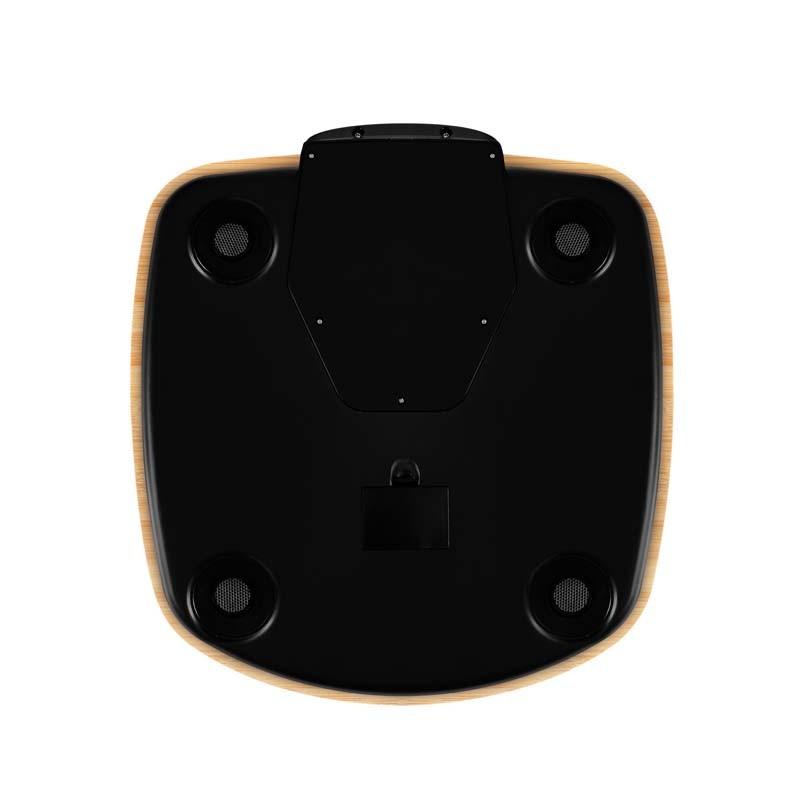 Yoghi - Dr Scale Ultimate - Pèse-personne Digital Bambou - Double Affichage - 130kg