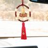Buddha Statue Car Pendant Dangling Ornament Auto Interior Dangle Decorative Universal Gift Rear View