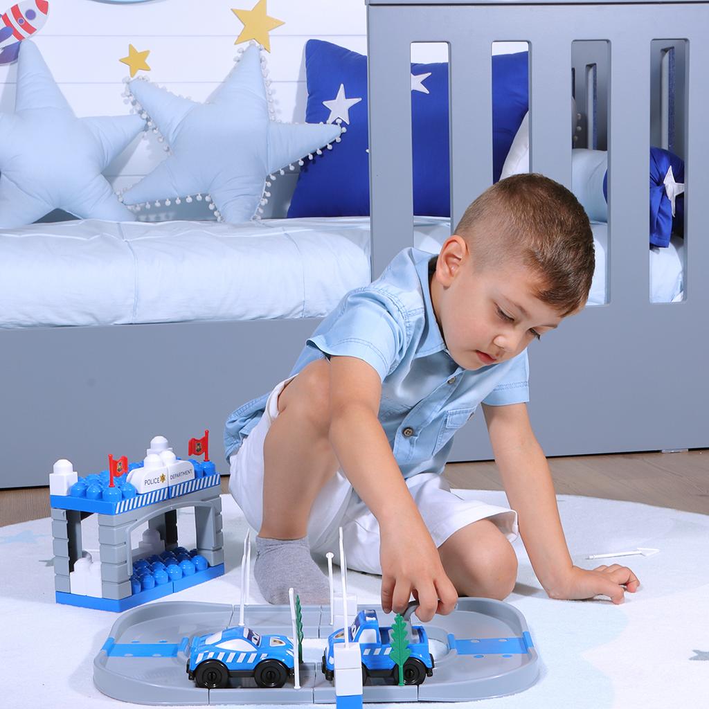 Ogi Mogi Игрушки Полицейская Машина Набор (52 шт.)