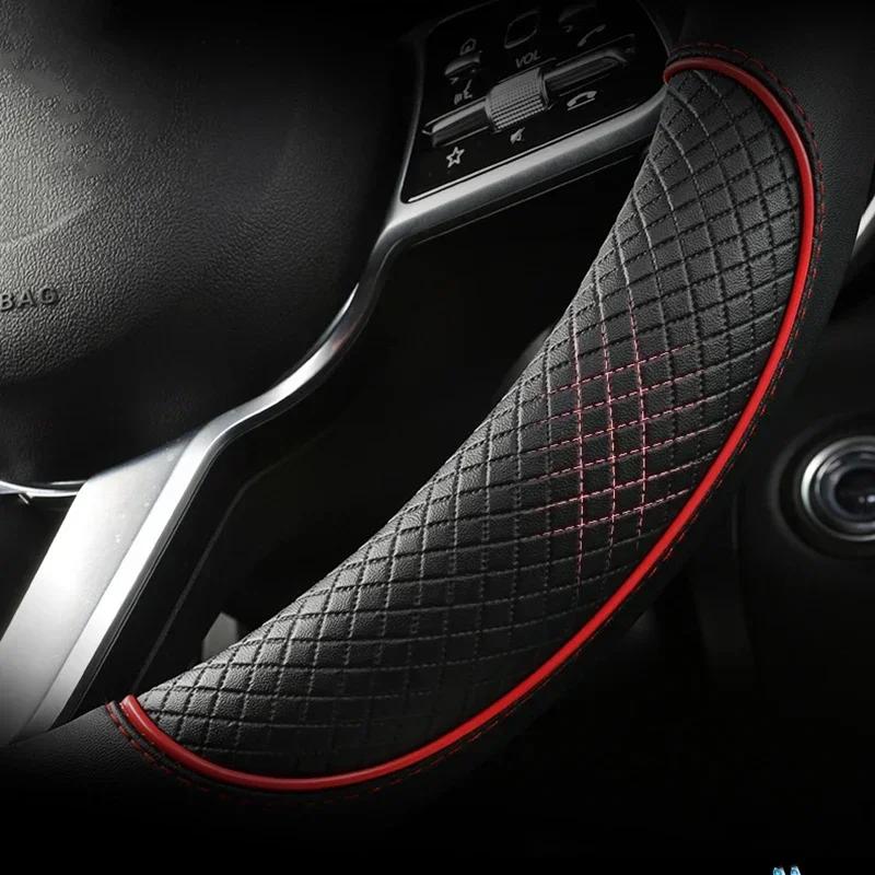 Чехол на руль автомобиля из микрофибры 38 см, нескользящий, для Seat Tarraco Arona Ateca Ibiza Toledo Mii Leon Arosa Exeo ST FR