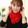 Fashion Winter Scarf Beaver Rabbit Wool Scarf Women Warm Fur Collar Scarves