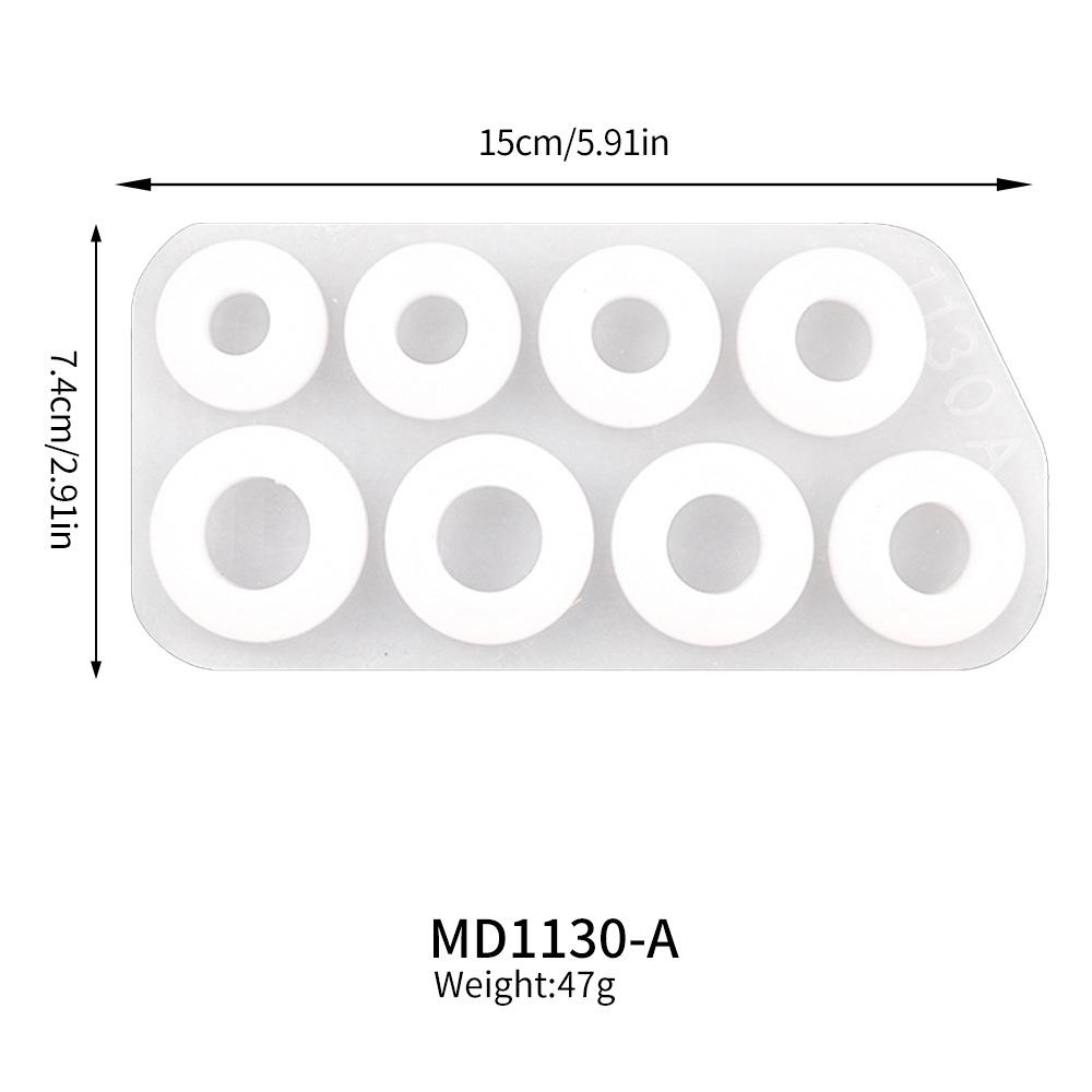 DIY Silicone Mold Collection for Faceted Ring, Curved Pendant, and Cat Ear Designs