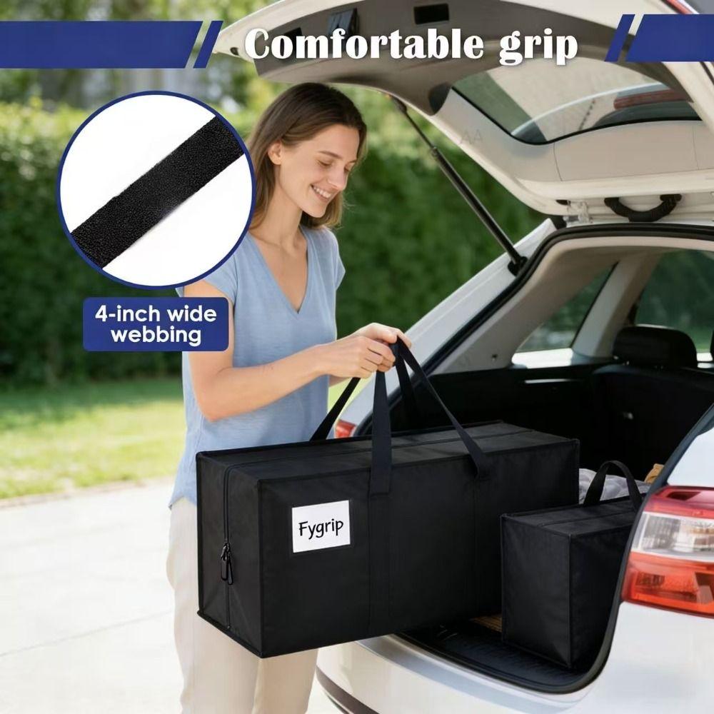 Non-woven Fabric Extra Large Moving Bags Large Capacity Moving Organizer Supplies College Dorm