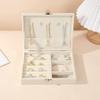 Lockable Portable Necklace Organizer Multi-grids Jewelry Display Container  Bracelet