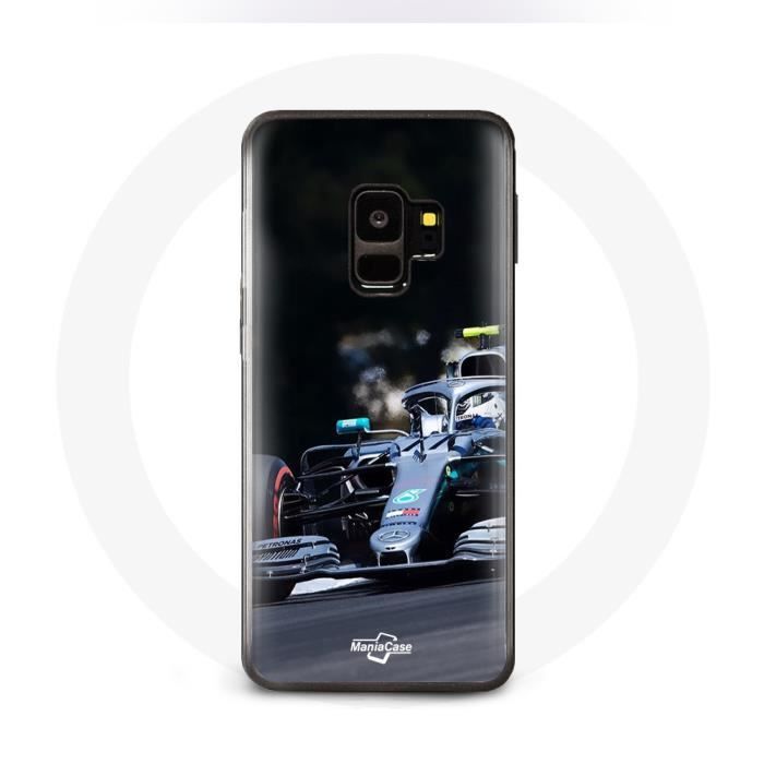 Case - Valtteri Bottas - Samsung Galaxy S9 - Black - Flexible - Sporty
