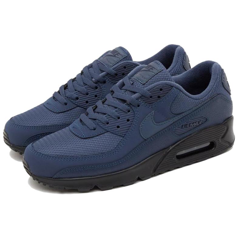 Nike Кроссовки Air Max 90 Midnight Navy Мужские Синий Обсидиан Черный HQ3828-451